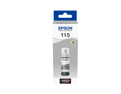 Epson 115 EcoTank Grey ink bottle (70 ml) 6200 pages @ 5% coverage