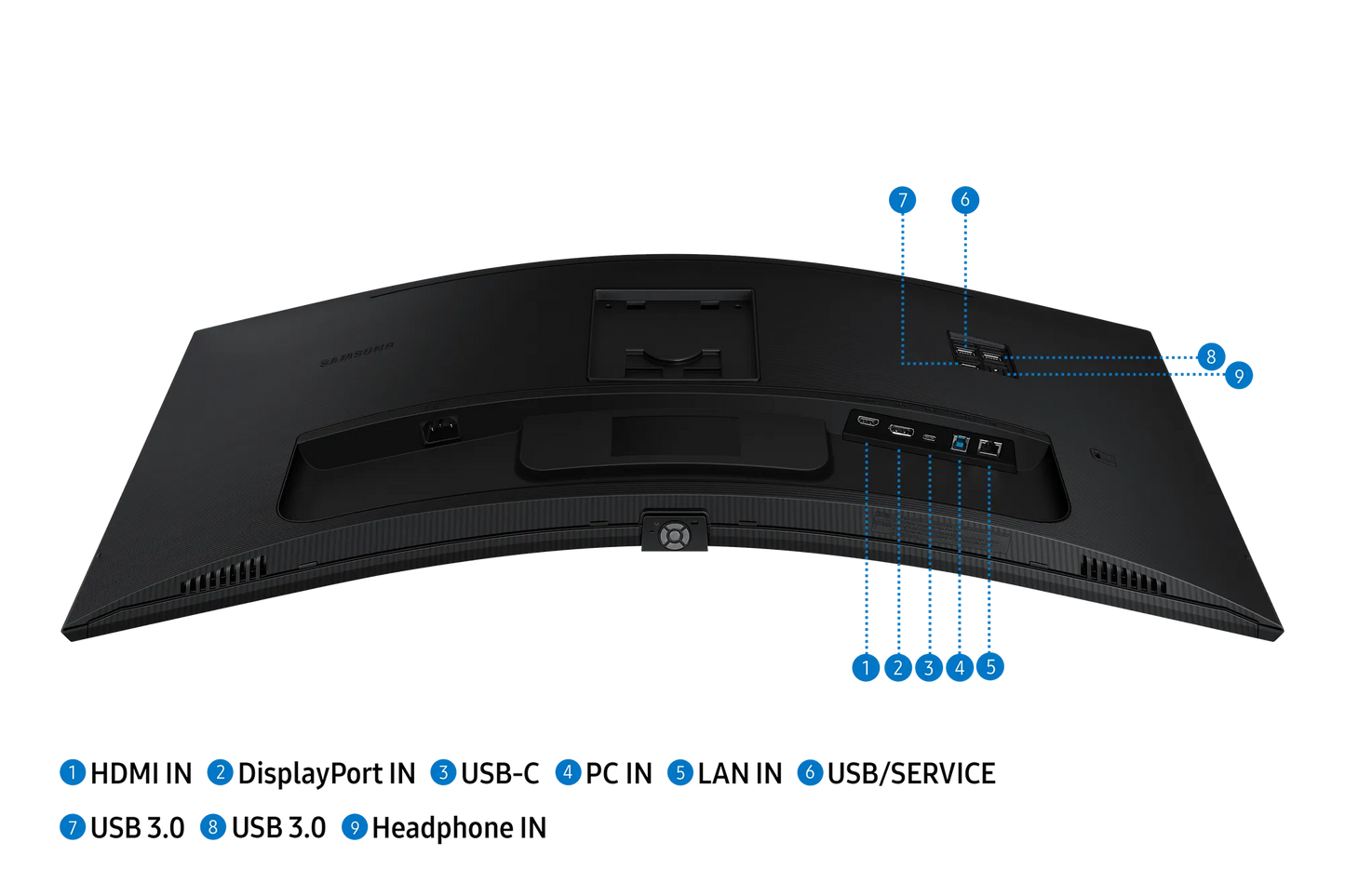 Samsung LS34C652U 34'' WQHD CURVED Monitor; 3440X1440; 1000R; 100Hz; 4000:1; 5ms; 1xHDMI; Display Port; USB-C Charging Power; Ti