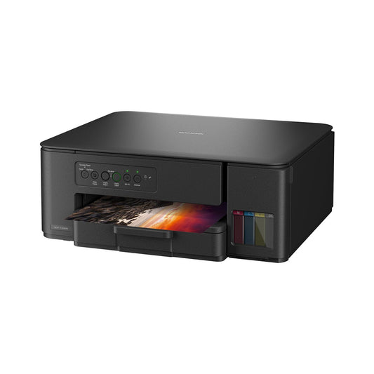 Brother DCP-T430W ink tank printer front view.

