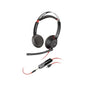 HP POLY 5220 Stereo USB-A Wired Black Headset