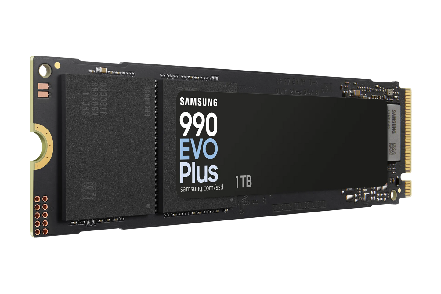 SAMSUNG MZ-V9S1T0BW 990 EVO Plus 1TB NVMe SSD - Read Speed up to 7150 MB/s; Write Speed to up 6300 MB/s; Random Read up to 850;0