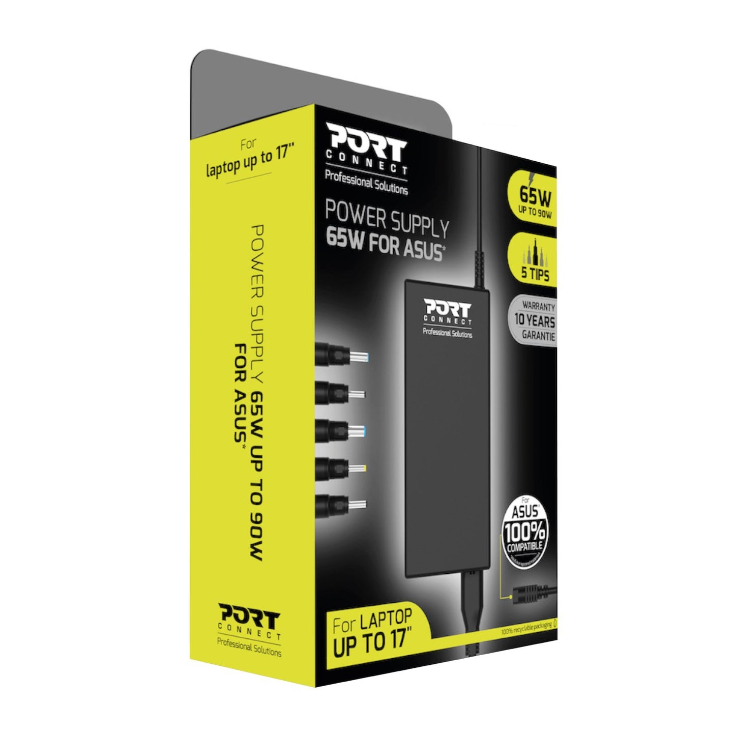 Port 65W Asus AC Adapter