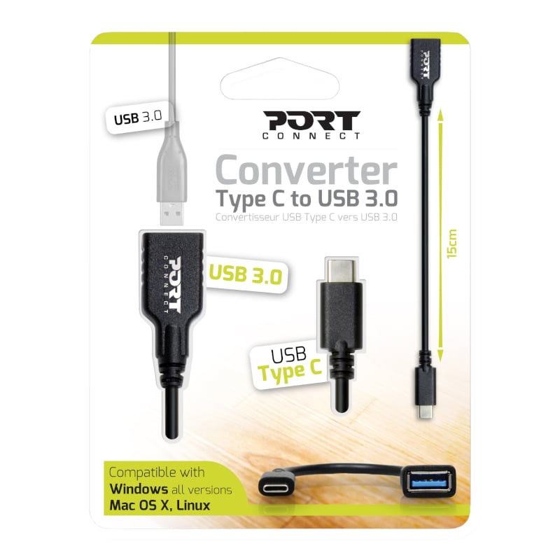 Port USB-C to USB3.0 Port Adapter