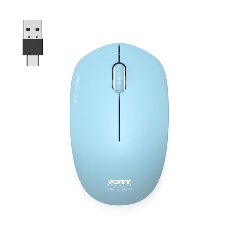 Port 2.4GHz Collection II Azur Wireless Mouse