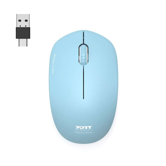 Port 2.4GHz Collection II Azur Wireless Mouse