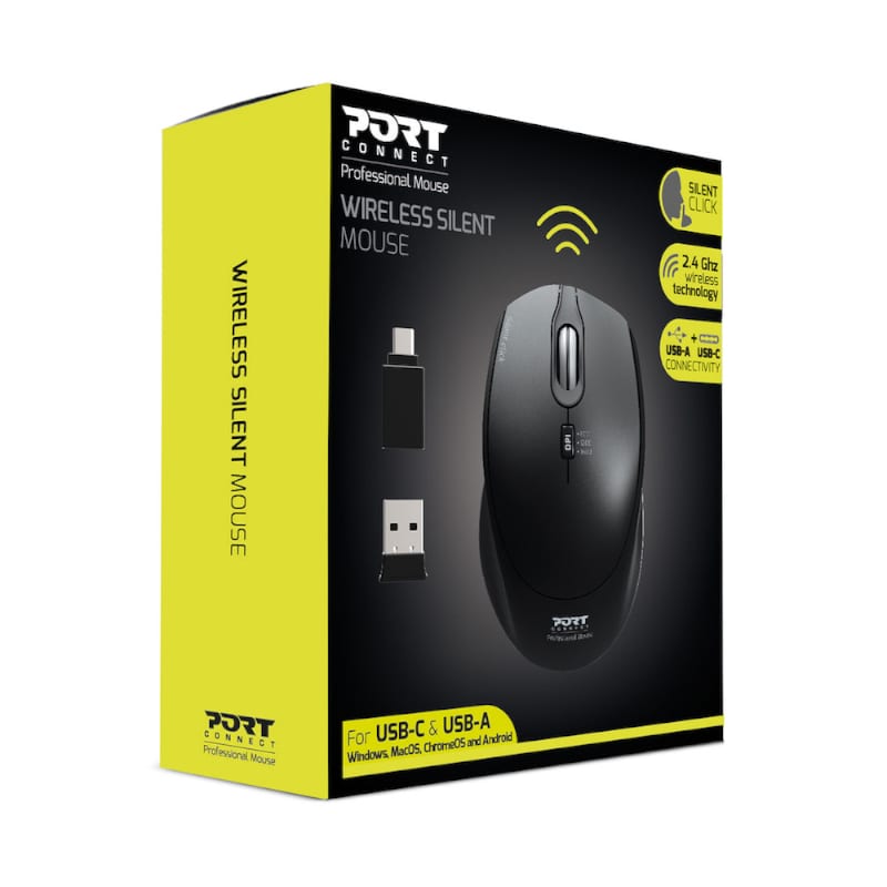 PORT SEDONA - WIRELESS MOUSE - BLACK