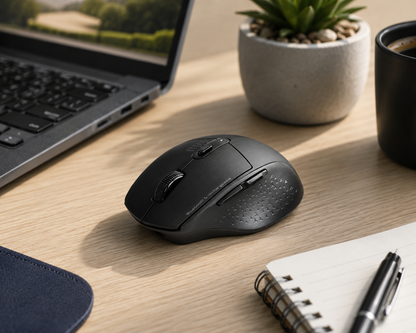 Port Connect 2.4GHz Wireless Bluetooth® Rechargeable Mouse PRO