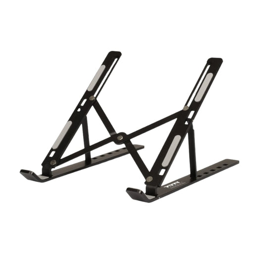 PORT Foldable Notebook Stand – Adjustable, Lightweight offers sturdy support for laptops up to 15.6", perfect for travel.