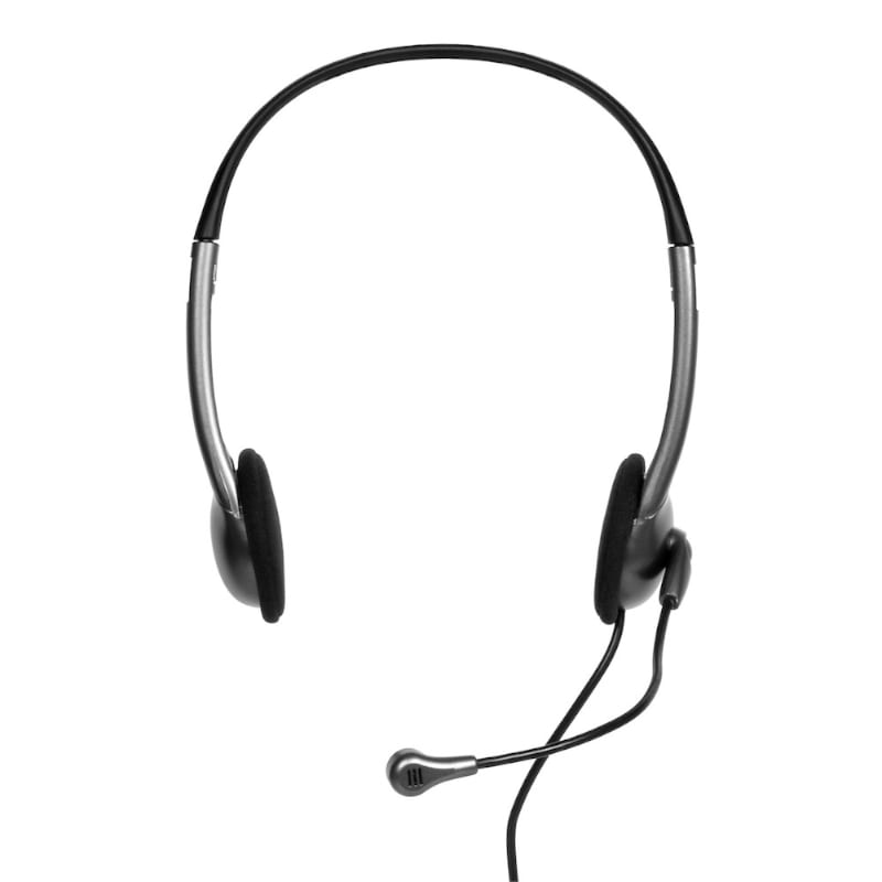 Port Black Stereo Combo-Jack Headset