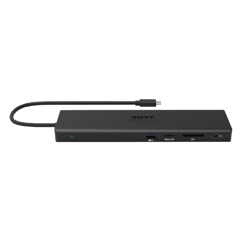 Port 100W USB-C Travel Docking Station