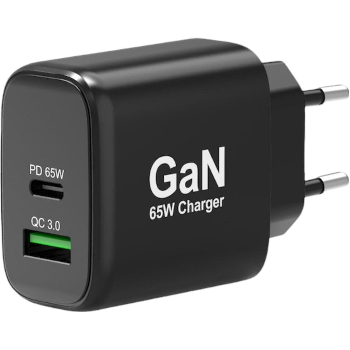 Port Connect 65W GaN Type-C and USB-A Fast Charger