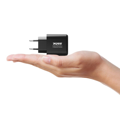 Port Connect 65W GaN Type-C and USB-A Fast Charger