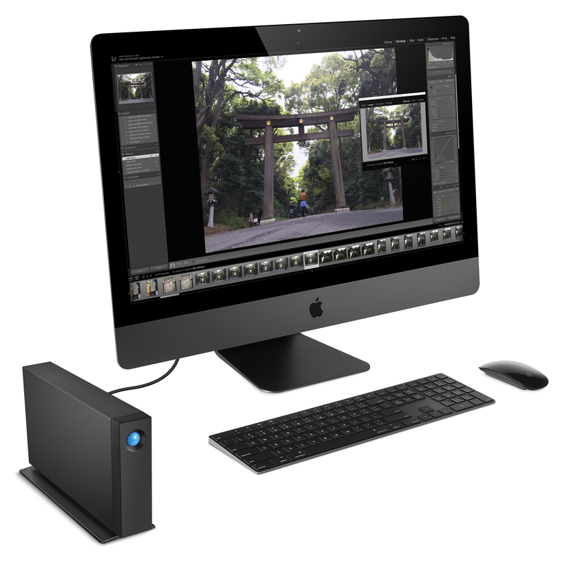 Seagate LaCie D2 Professional; 4TB; USB-C; 240MB/s transfer rate;  Seagate IronWolf® Pro inside; USB 3.0; Aluminium unibody