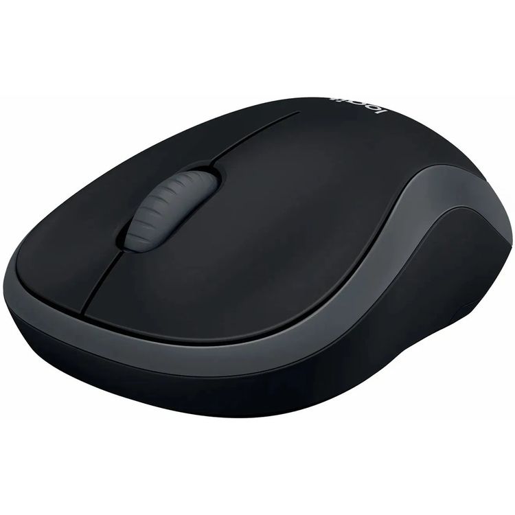 Logitech M185 Swift Grey wireless mouse additional view 910-002235