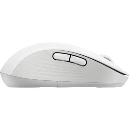 Logitech Signature M650 Off-White mouse side detail 910-006255