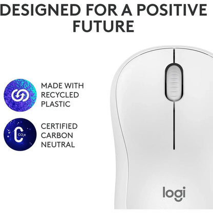 Logitech M240 Silent Off-White Bluetooth mouse additional view 910-007120