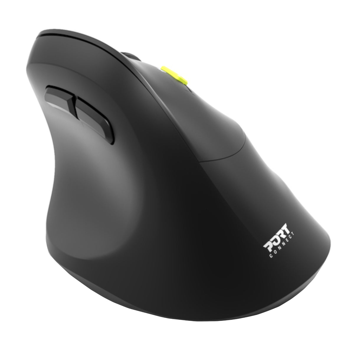 Port Connect Ergo Shape Bluetooth Rechargeable Mouse