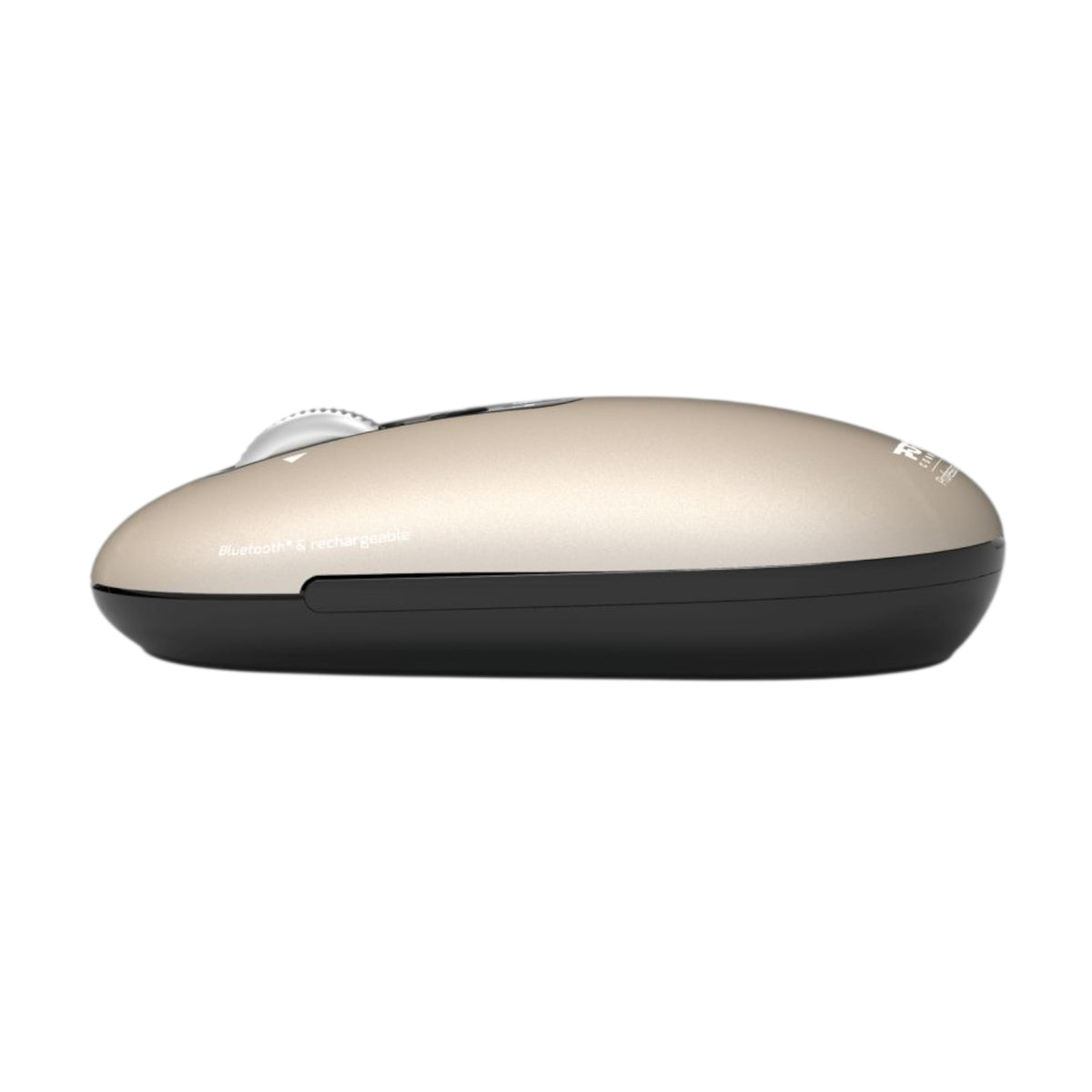 Port Connect PURE MAC Rechargeable Wireless and Bluetooth Mouse - Pearl