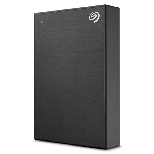 Seagate One Touch 4 TB Portable External HDD – Black with USB 3.2 Gen 1 offers AES-256 Encryption for secure storage.
