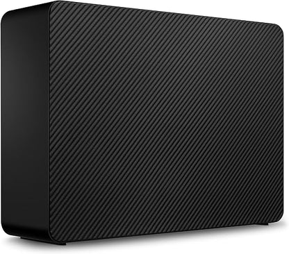 Seagate Expansion 16 TB Desktop External Hard Drive – USB 3.0, exFAT, with Rescue Services offers vast storage and easy setup.
