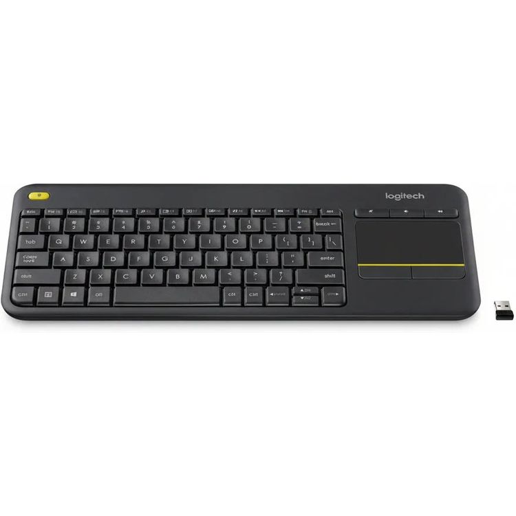 Logitech K400 Plus wireless touch keyboard 920-007145 alternate view