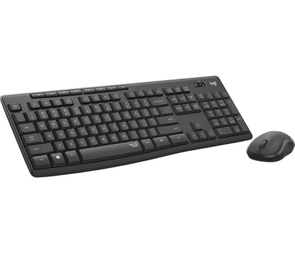 Logitech MK295 Silent Wireless Keyboard and Mouse Combo – Graphite