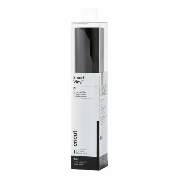 2009051 - Cricut Smart Vinyl Removable 33x366Cm 1 Sheet (Black)