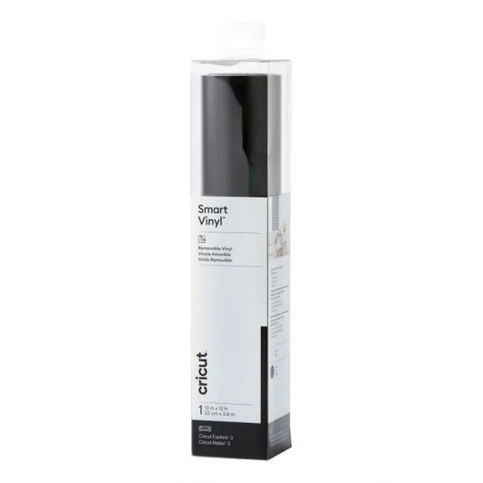 2009051 - Cricut Smart Vinyl Removable 33x366Cm 1 Sheet (Black)