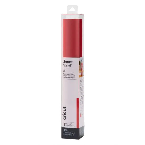 2008616 - Cricut Smart Vinyl Permanent 33x91Cm 1 Sheet (Shimmer Red)