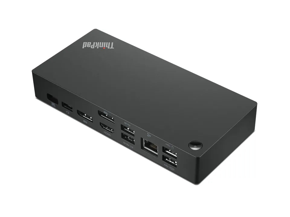 LENOVO ThinkPad Universal USB-C Dock|Support for 3xMonitors|2xDP|1xHDMI|1xUSB-C|3xUSB 3.2|2xUSB 2.0|RJ45|Audio Combo Port