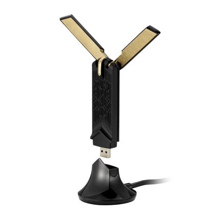 ASUS ROUTER/USB WiFi ADAPTER/AX1800/1201Mbps+574Mbps/Dual band 2.4GHz & 5GHz/MU-MIMO/OFDMA/90IG06H0-MO0R00
