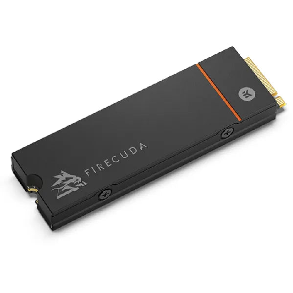 Seagate FireCuda 530 Heatsink, 2TB SSD, M.2 2280 PCIe 4.0 NVMe, Read/Write: 7,300 / 6,900 MB/s