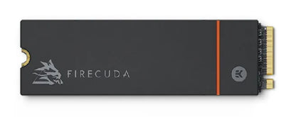 Seagate FireCuda 530 Heatsink, 2TB SSD, M.2 2280 PCIe 4.0 NVMe, Read/Write: 7,300 / 6,900 MB/s