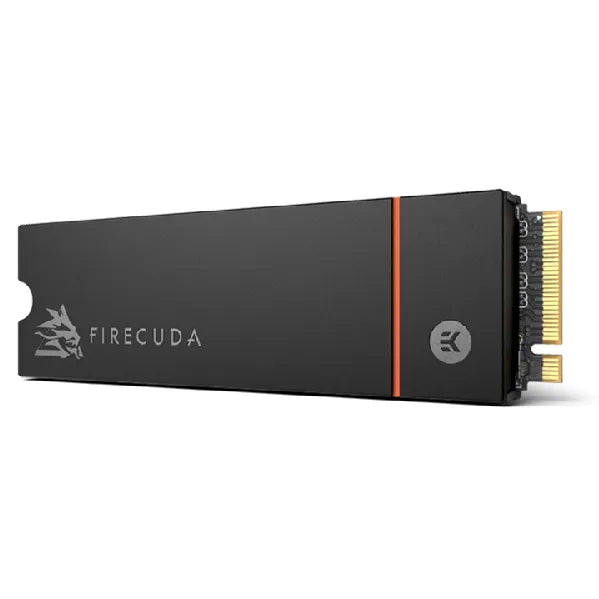 Seagate FireCuda 530 Heatsink, 2TB SSD, M.2 2280 PCIe 4.0 NVMe, Read/Write: 7,300 / 6,900 MB/s