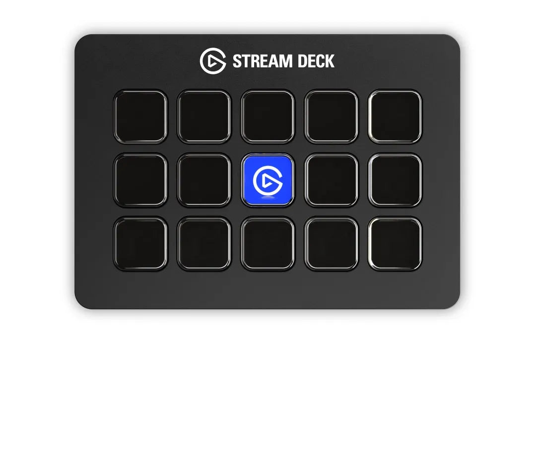 Elgato Stream Deck MK.2 - Tactile Control Interface; 15 Customizable LCD Keys
