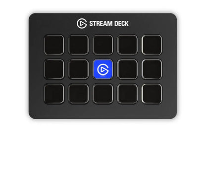 Elgato Stream Deck MK.2 - Tactile Control Interface; 15 Customizable LCD Keys