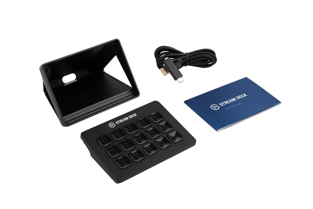 Elgato Stream Deck MK.2 - Tactile Control Interface; 15 Customizable LCD Keys