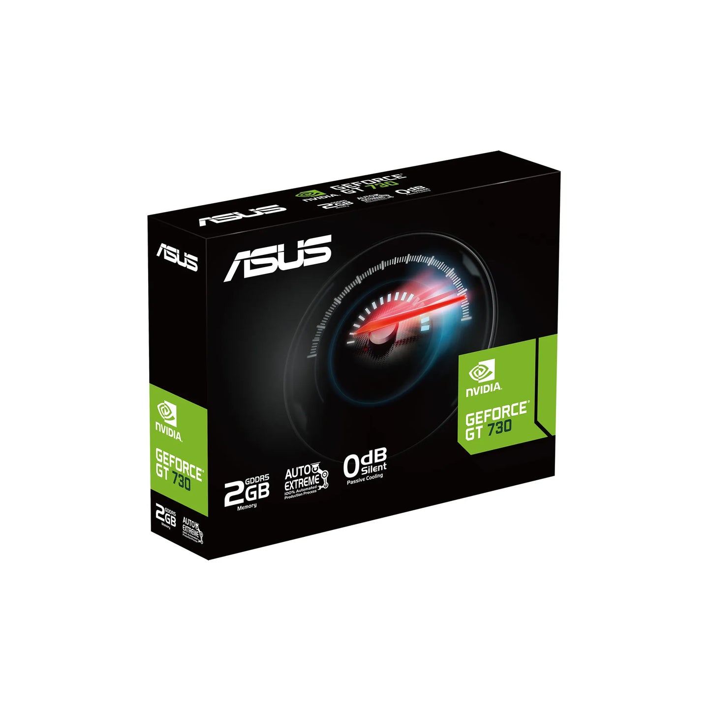 ASUS Graphics Card/NVIDIA/PCIe2.0/2GB GDDR5/4xHDMI/300w/ 14.8x10.5x1.8cm. - PCIe X1 Slot