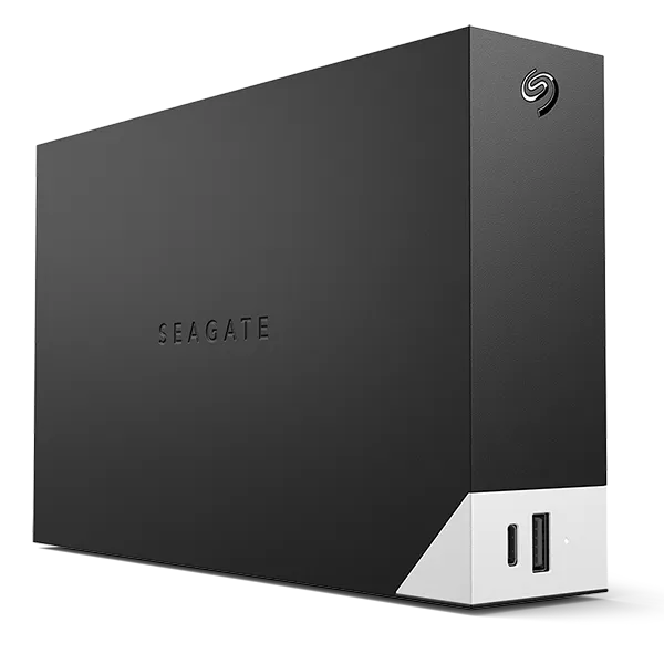 Seagate One Touch 8TB Desktop External Hard Drive with USB-C Hub – STLC8000400 by Seagate.