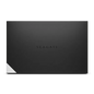 Seagate One Touch 8TB Desktop External Hard Drive with USB-C Hub in a sleek black Seagate box.
