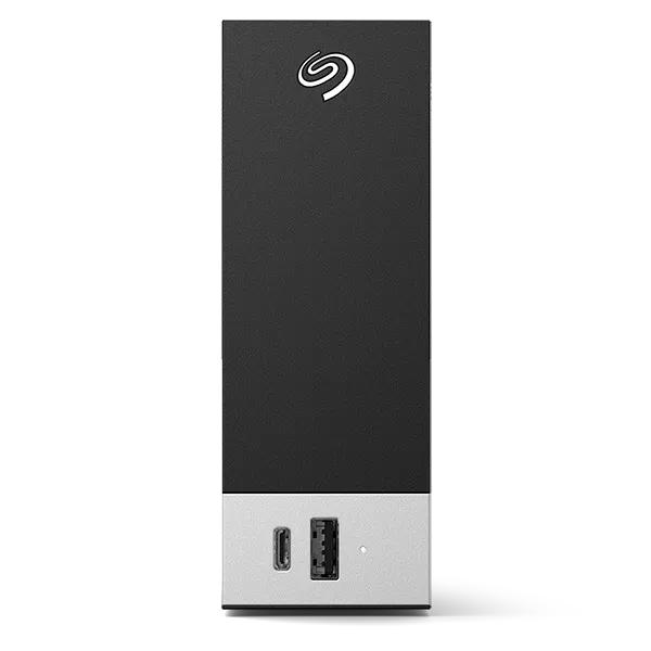 Seagate One Touch 8TB Desktop External Hard Drive with USB-C Hub — STLC8000400 with backup software.
