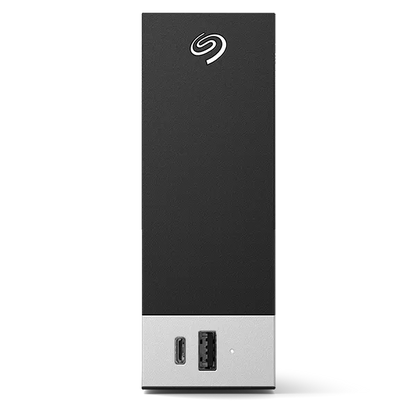 Seagate One Touch 8TB Desktop External Hard Drive with USB-C Hub — STLC8000400 with backup software.