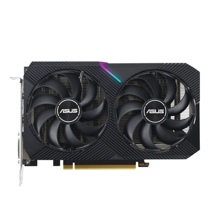 ASUS Graphics Card/NVIDIA/PCIe4/8GB GDDR6/OC mode:1852 MHz/Default mode:1822 MHz/1xDVI/1xHDMI/1xDP/450W.