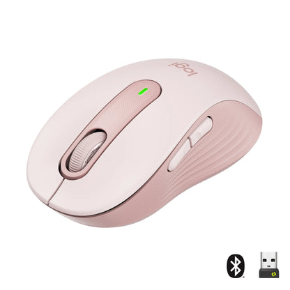 Logitech M650 Signature Wireless Mouse – Ergonomic, Silent Click, Bluetooth for comfortable, quiet use at home or work.