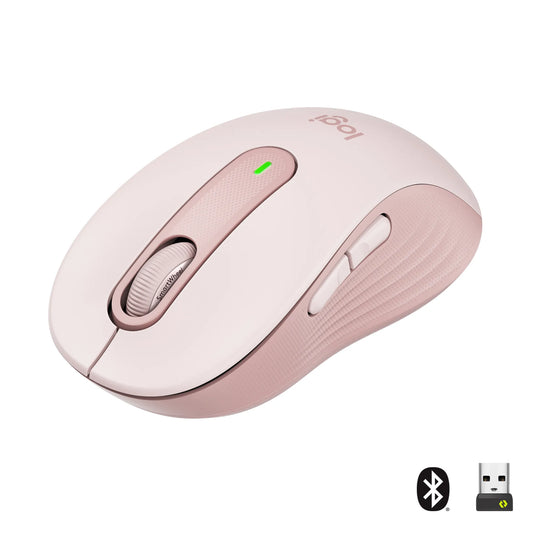 Logitech M650 Signature Wireless Mouse – Ergonomic, Silent Click, Bluetooth for comfortable, quiet use at home or work.
