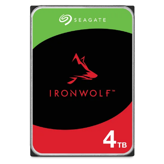 Seagate IronWolf 4TB NAS Internal Hard Drive – 3.5" SATA III, 5400RPM, CMR, 256MB Cache, 24/7 Use | Seagate