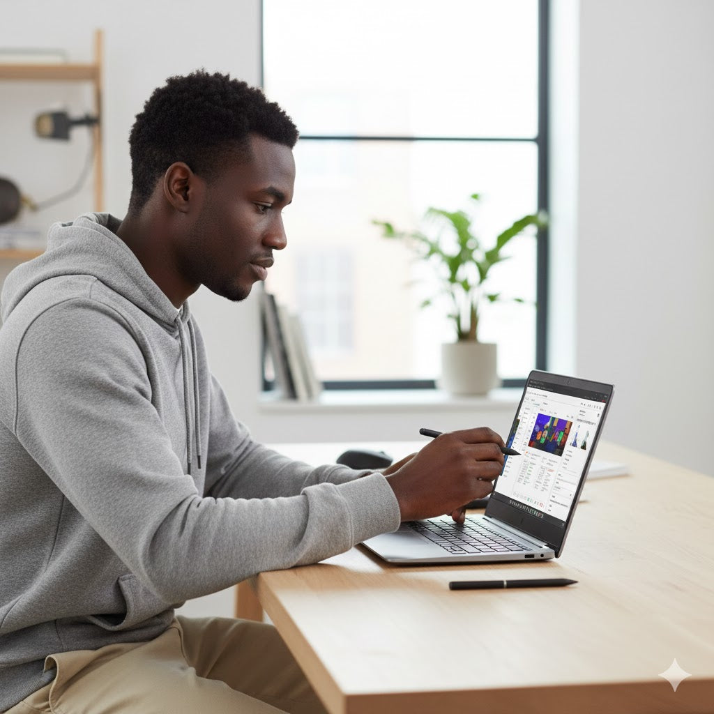 HP Pro x360 435 G10 13.3” FHD Touch Laptop Ryzen 7 7730U 16GB 1TB Win 11 Pro