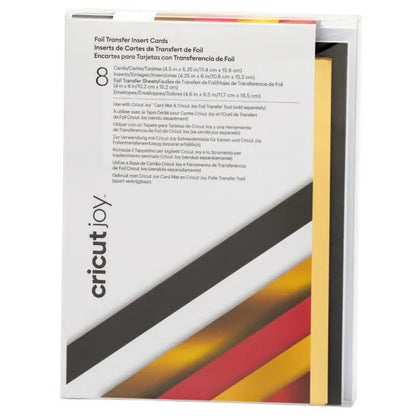 2009208 - Cricut Insert Cards Foil Royal Flush R30 11.4x15.9cm 8-Pack