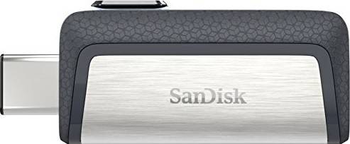 SanDisk Ultra 256GB Dual Drive USB Type-C flash drive — seamless USB-C/USB-A storage by SanDisk