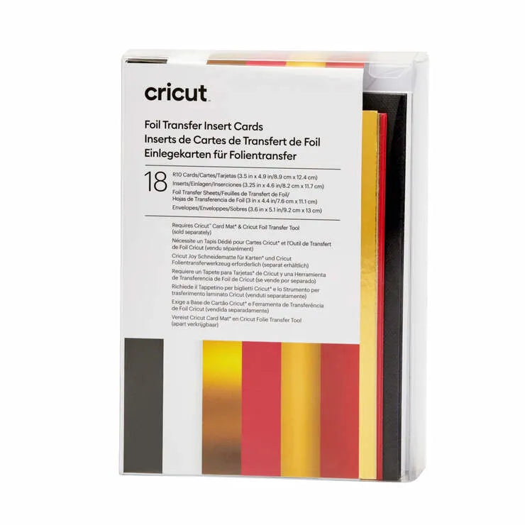 2009479 - Cricut Insert Cards Foil Royal Flush R10 8.9x12.4cm 18-Pack